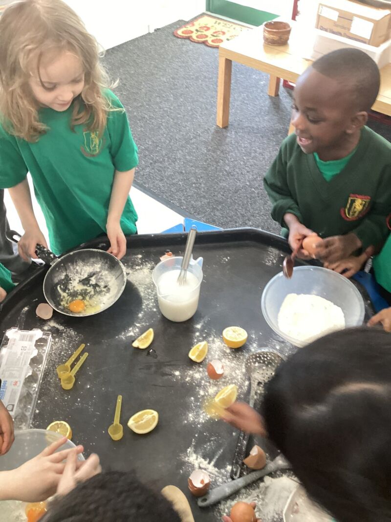 Image for the Tweet beginning: Happy Shrove Tuesday! 🎉🥞 Reception